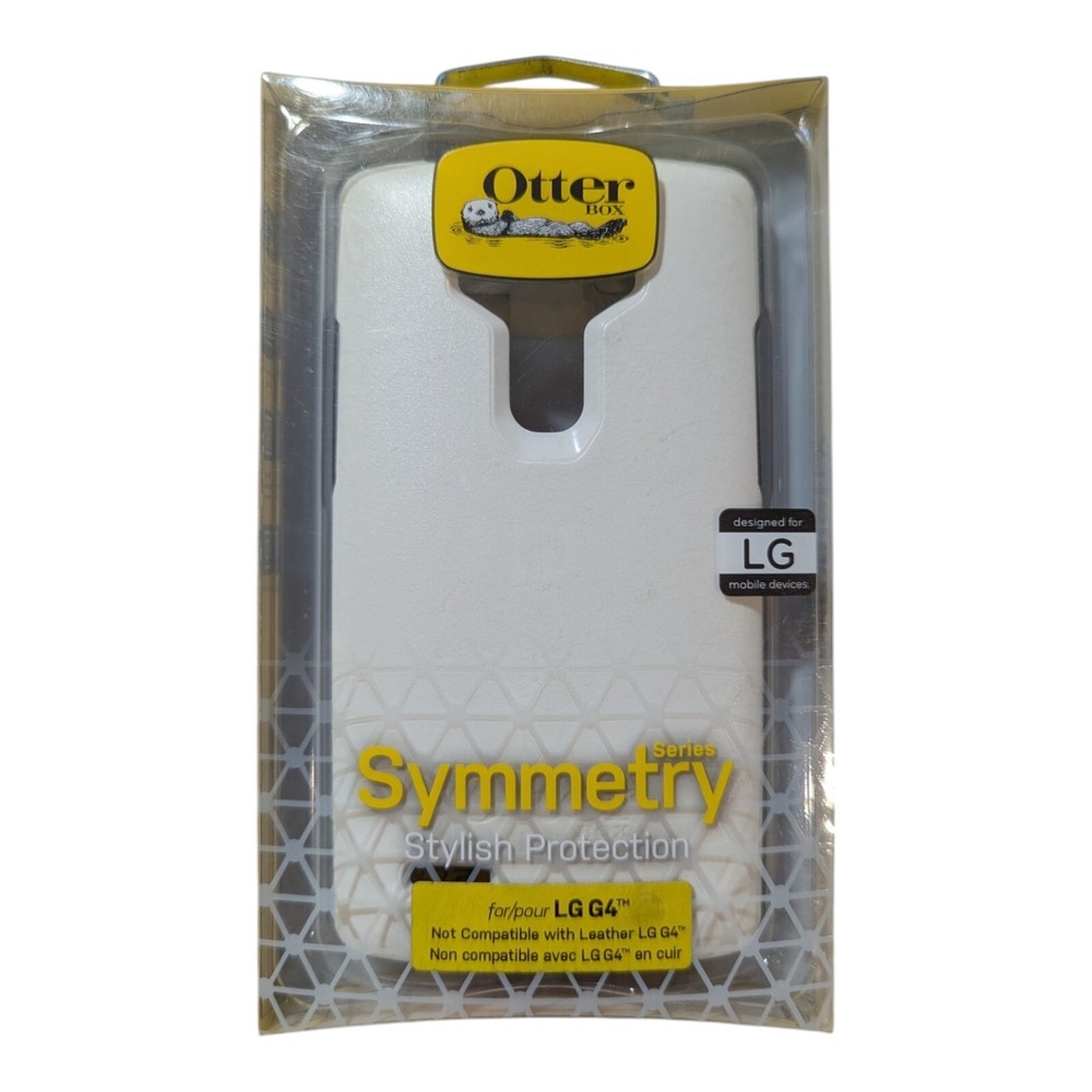 H3.‎ OtterBox Symmetry Series Case For LG G4 - White/Gray